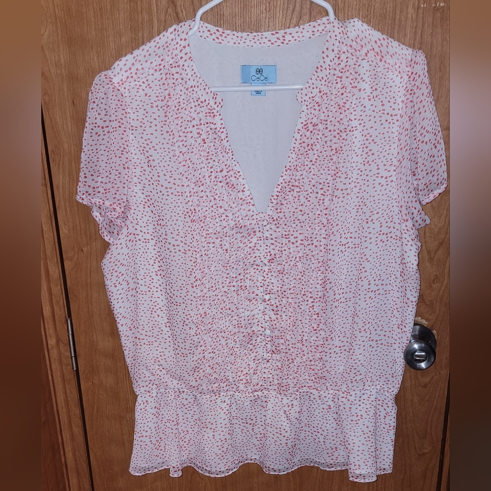 CeCe button up shirt